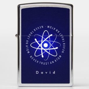 Vertrouw nooit op een Atom Funny Science Gifts