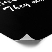 Vertrouw nooit op een Atom Poster (Hoek)