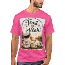 Vertrouw op Allah Islamitisch T-Shirt voor Kindere