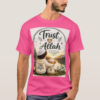 Vertrouw op Allah Islamitisch T-Shirt voor Kindere