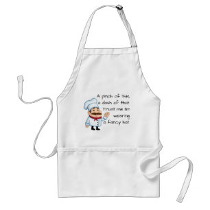 Vertrouw op de Chef Standaard Schort