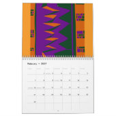Vertrouw op de Heer (Oranje Paarse) Kalender (Feb 2027)