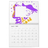Vertrouw op de Heer (Oranje Paarse) Kalender (Mar 2027)