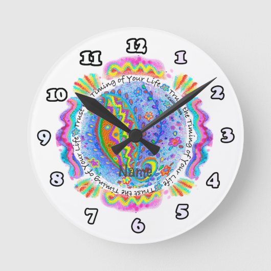 Vertrouw op de klok van de Timing (Voorkant)