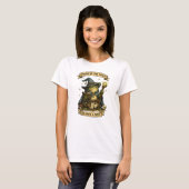 Vertrouw op de pad Funny Wizard Frog Shirt | Midde (Voorkant volledig)