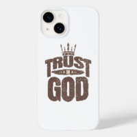 Vertrouw op God Telefoonhoesje
