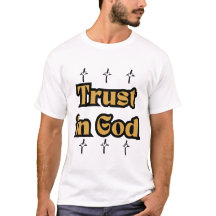 Vertrouw op Gods Inspirerend T-shirt - Faith-Fuele