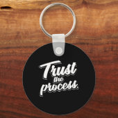 Vertrouw op het proces Motivatie Quote Workout Gym Sleutelhanger (Voorkant)