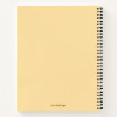 Vertrouw op het proces spiraal Notitieboek (Achterkant)