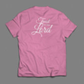 Vertrouw op het traditionele Inspirerend script T-shirt
