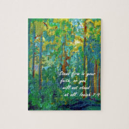 Vertrouw op je geloof legpuzzel