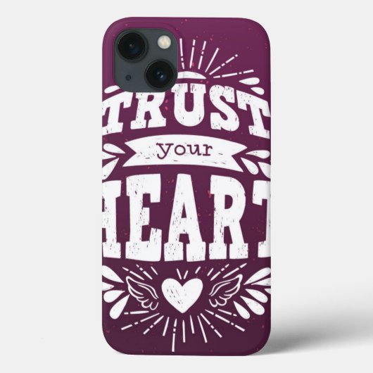 Vertrouw op je hart Case-Mate iPhone case (Achterkant)