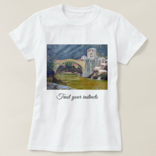 Vertrouw op je instinct t-shirt
