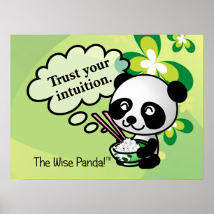 Vertrouw op je intuïtie poster