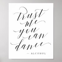 Vertrouw op mij je kunt dansen - alcohol na partij