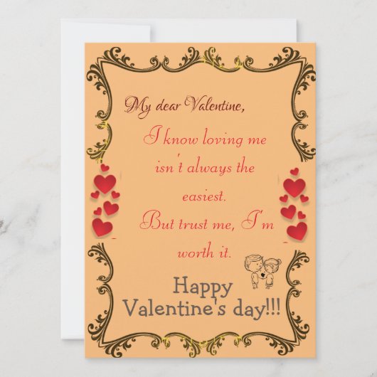 Vertrouw op mijn creditcard kaart (Voorkant)