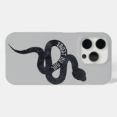 Vertrouw op niemand slang Case-Mate iPhone case (Achterkant (horizontaal))