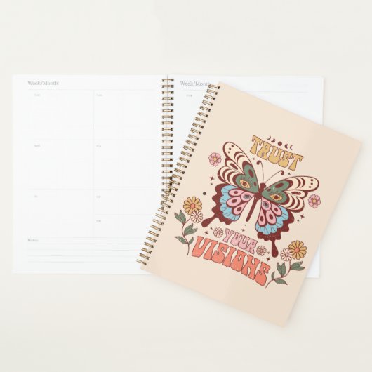 Vertrouw op uw visie - Boho Planner (Display)