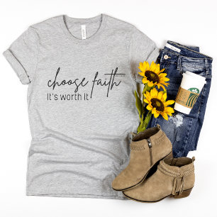 Vertrouw t-shirt voor vrouwen - Kies vertrouwen