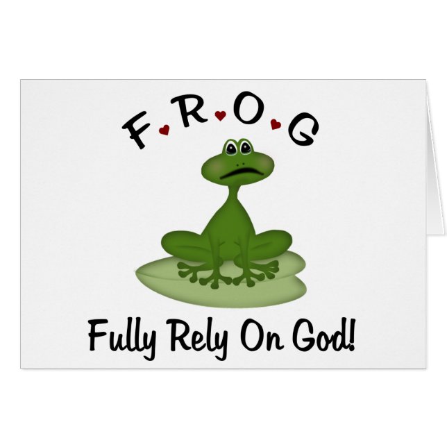 Vertrouw volledig op God (Voorkant Horizontaal)