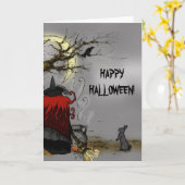 VERTROUWD HALLOWEEN KAART (Gele Bloem)