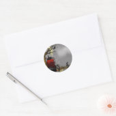 VERTROUWD HALLOWEEN RONDE STICKER (Envelop)