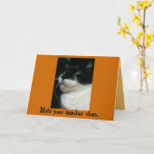 vertrouwd kaart (Gele Bloem)