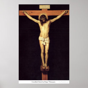Vertrouwde Christus door Diego Velazquez Poster
