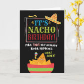 Vertrouwde dag, echtgenoot, NACHO Birthday Kaart (Gele Bloem)