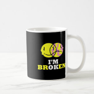Vertrouwde glimlach... ik ben onzichtbare ziekte.. koffiemok