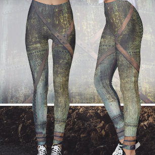 Vertrouwde industriële objecten in stedelijk lands leggings