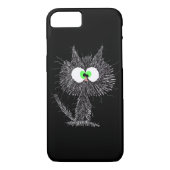 Vertrouwde kat zwart Case-Mate iPhone case (Achterkant)