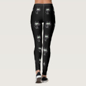 Vertrouwde kat zwart leggings (Achterkant)