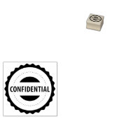Vertrouwelijk, accountant, klein bedrijf rubberstempel (Gestempeld)