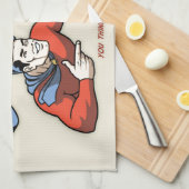 Vertrouwelijk Man! Theedoek (Quarter Fold)
