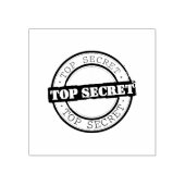 Vertrouwelijk teken 	rubberstempel (Afrduk)