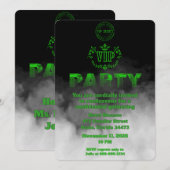 Vertrouwelijk Top Geheim VIP Feest Kaart (Voorkant / Achterkant)