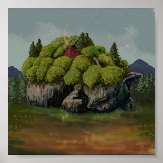 Vertrouwelijk voor heks poster (Voorkant)