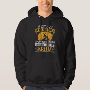Vertrouwelijke Christus in het christenkruisgeloof Hoodie