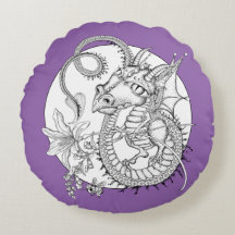 Vertrouwelijke draak: DIY Coloring door Sonja A.S.