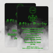 Vertrouwelijke VIP na het huwelijksfeest Kaart (Voorkant / Achterkant)