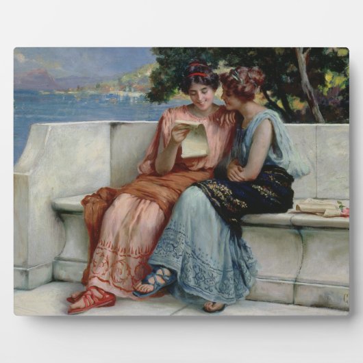 Vertrouwelijkheid (olie op canvas) fotoplaat (Voorkant)