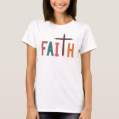 Vertrouwen, Cross Design T-shirt (Voorkant)
