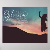 Vertrouwen dat leidt tot verwezenlijking poster (Voorkant)