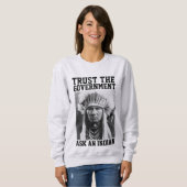 VERTROUWEN DE REGERING INDIAN T-SHIRTS T - SHIRTS (Voorkant volledig)