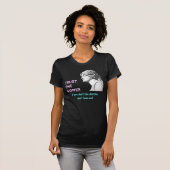 VERTROUWEN DE VROUWEN donker shirt (Voorkant volledig)