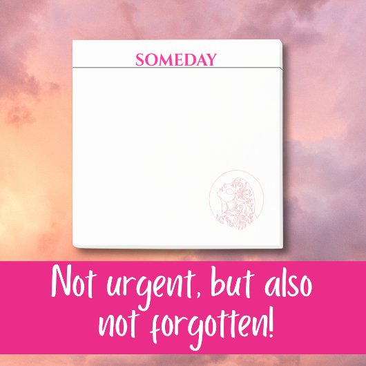 Vertrouwen en schoonheid op een dag Coördineren Post-it® Notes