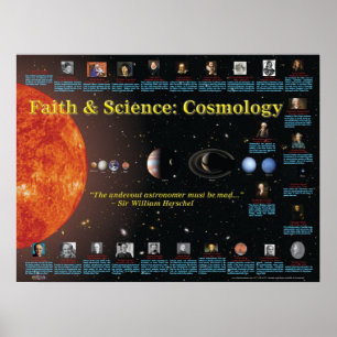 Vertrouwen en wetenschap: kosmologie poster
