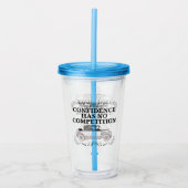 Vertrouwen heeft geen concurrentie 06.w acryl drinkbeker (Voorkant)