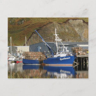 Vertrouwen in de Galaxy Dock, Nederlandse Harbour, Briefkaart